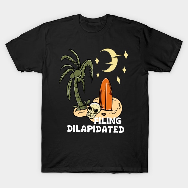 Filing dilapidated T-Shirt by Bayuktx